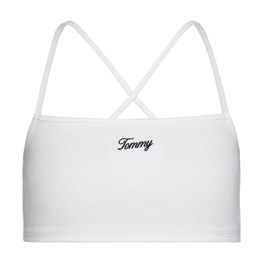 TJW CRP STRAP SCRIPT TOP Tommy Jeans | DW0DW17833YBR